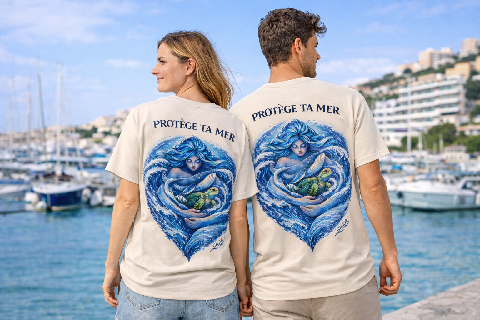 T-shirt Silea Protège ta mer