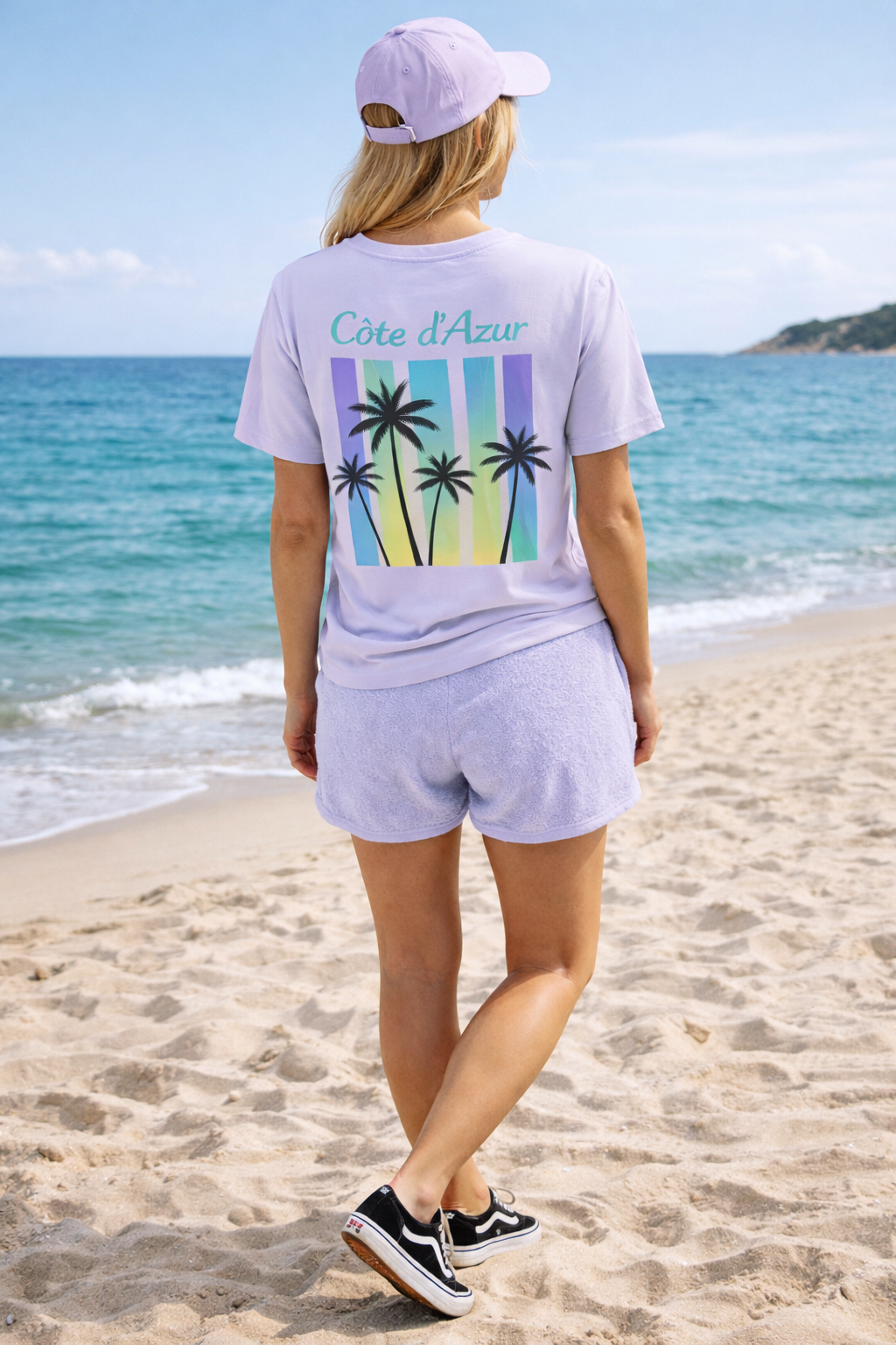 T-shirt Silea Côte d’Azur bleu