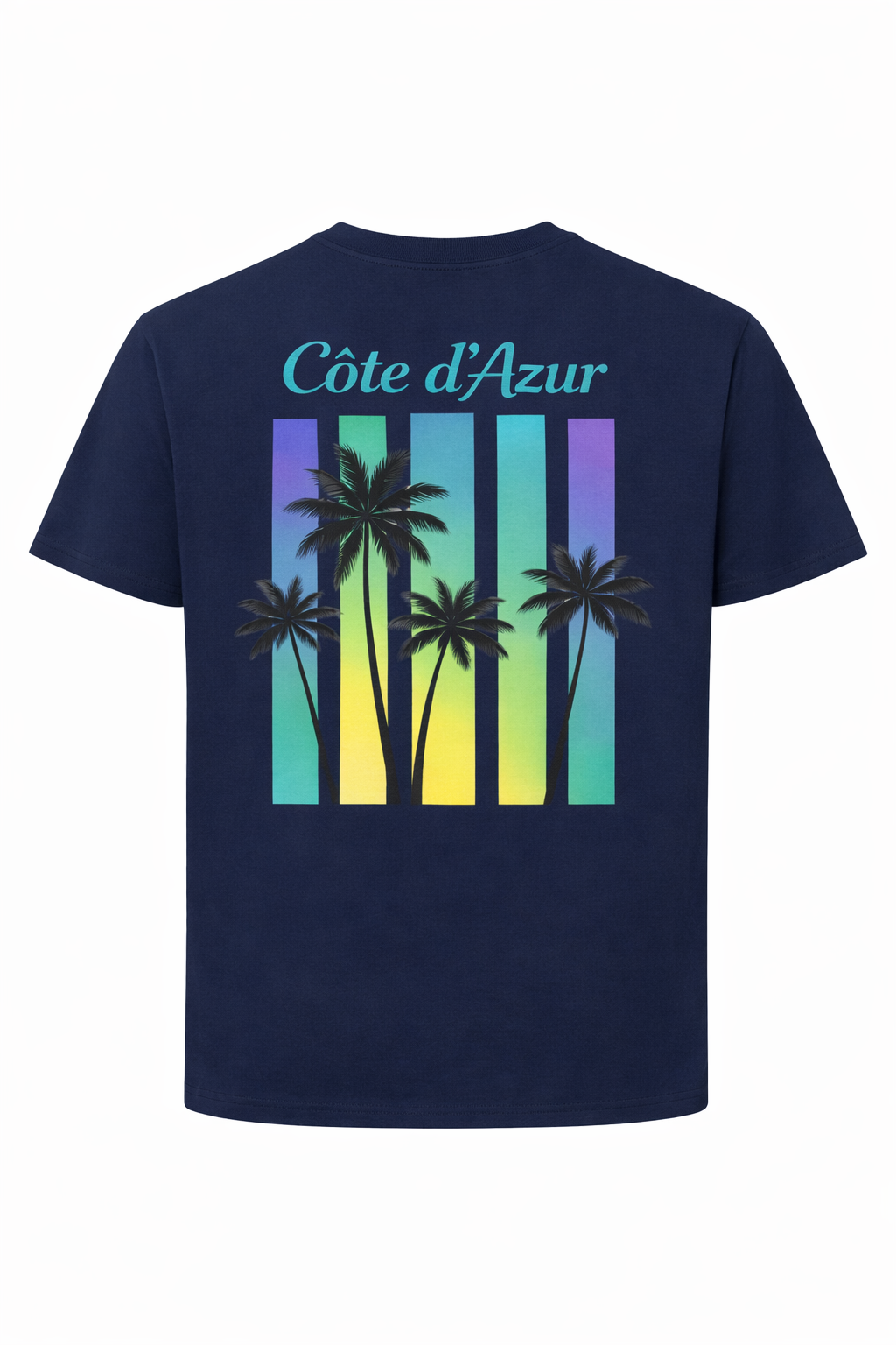 T-shirt Silea Côte d’Azur bleu