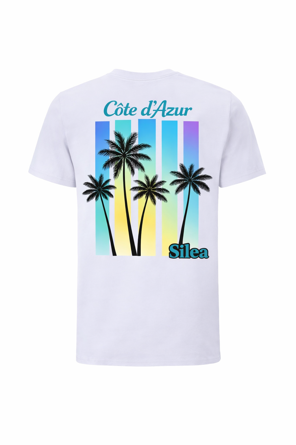 T-shirt Silea Côte d’Azur bleu